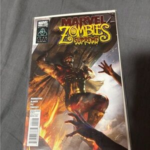 Marvel Zombies Supreme Comic - Yellow & Red Graphic Cover